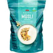 Glutenfri Musli Naturell 400g ICA.