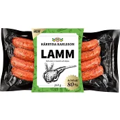 Lammkorv Rosmarin 80% Kötthalt 260g Härryda Karlsson.