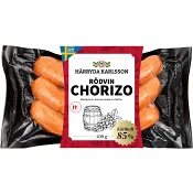 Chorizo Rödvin 90% Kötthalt 300 Härryda Karlsson.