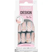 Lösnaglar Design Selection Pink Shimmer 1 Styck Depend.