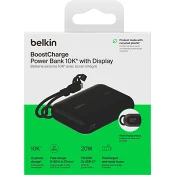 Powerbank 10.000mAh display.