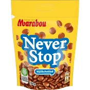 Chokladpåse Never Stop 150g Marabou.