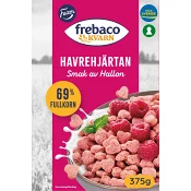 Svenska Havrehjärtan, smak av hallon 375g Frebaco.