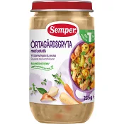 Örtagårdsgryta med fläskött &amp; timjan Från 1år 235g Semper.