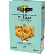 Pasta Fusilli 400g Zeta.