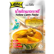 Currypasta Gul 50g Lobo.