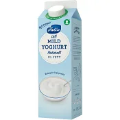 Yoghurt Naturell Mild 0% 1000g Valio.