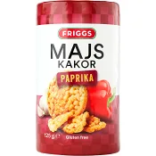 Majskakor Paprika 125g Friggs.
