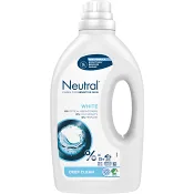 Tvättmedel Flytande White 1250ml Miljömärkt Neutral.