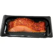 Lax Filé Varmrökt Chilikryddad 150g Vägga Rökeri.