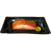 Lax Filé Varmrökt Rostad Vitlök 150g Vägga Rökeri.