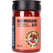 Koreanska Chiliflingor 50g Risberg.