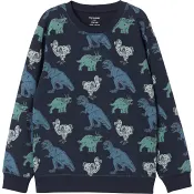 Tröja mörkblå 110/116 mywear.