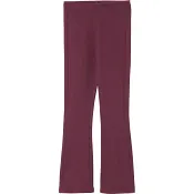 Ribflare leggings plommon 98/104 mywear.