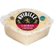 Cheddar Krämig Lagrad utan vax ca 750g Kvibille.