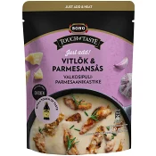 Vitlök &amp; Parmesansås 300ml Touch of Taste.
