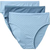 Midi 3p blå prick 48/50 mywear.