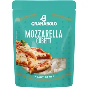 Tärnad mozzarella 150g Granarolo.