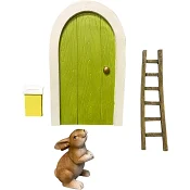 Påskharedörr Grön 1st Hedlundgruppen.