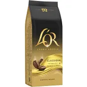Kaffe Hela Bönor Classique 1kg L'Or.