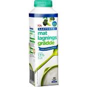 Matlagningsgrädde Laktosfri 13% 5dl ICA.