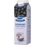 Yoghurt Svarta vinbär Laktosfri 2,1% 1000g Valio.