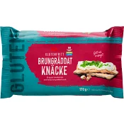 Knäckebröd brungräddat Glutenfri 170g ICA.