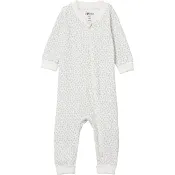 Pyjamas vit leo strl 74 ICA I love eco.