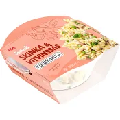 Pasta skinka &amp; vitvinsås Fryst 360g ICA.