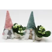 Julgrupp Tomte mix 17x8cm x14.