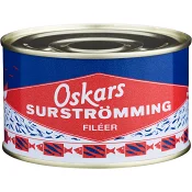Surströmming filé 10-12st 300g Oskars.