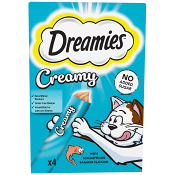 Kattgodis Creamy Salmon 4p Dreamies.