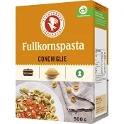 Conchiglie Fullkornspasta 500g Kungsörnen.