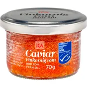 Röd Rom Finkorning 70g ICA.