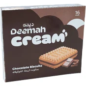 Kex med chokladfyllning 432g Deemah.