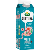Filmjölk Profibi Jordgubb Laktosfri 2,2% 1000g Arla Cultura®.