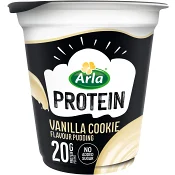 Proteinpudding Vanilla Cookie Laktosfri 200g Arla®.