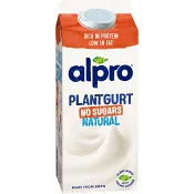 Plantgurt Naturell utan socker 750g Alpro.