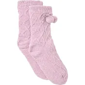 Socka 1p 37/40 fodrad PomPom rosa  mywear.
