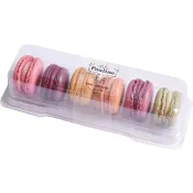 Macarons bär och frukt mix 6p 72g Atelier Pauline.