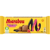Chokladkaka Lakrits, Hallon &amp; Caramel 160g Marabou.