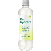 Vätskeersättning Rehydrate Citron Lime 500ml HYD.