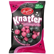 Godispåse Knatter Hallonlakrits 80g Brynild.