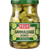 Gammaldags Bordsgurka 730g Felix.