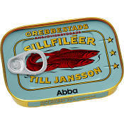 Ansjoviskryddade Sillfiléer 125g Grebbestad.