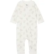 Pyjamas strl 62 beige m nallar ICA I love eco.