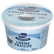 Crème Fraiche Lätt Laktosfri 12% 200ml Valio.