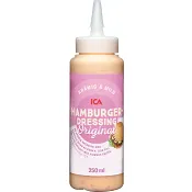 Hamburgerdressing 250ml ICA.