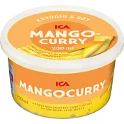 Mango Curry sås 230ml ICA.