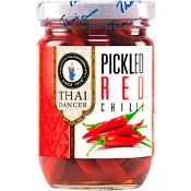 Röd Chilli Picklad 200g Thai Dancer.